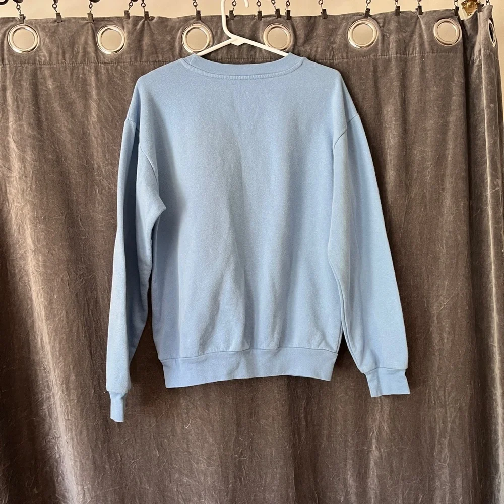 Disney Stitch Light Blue Crew Neck - Picture 7 of 8